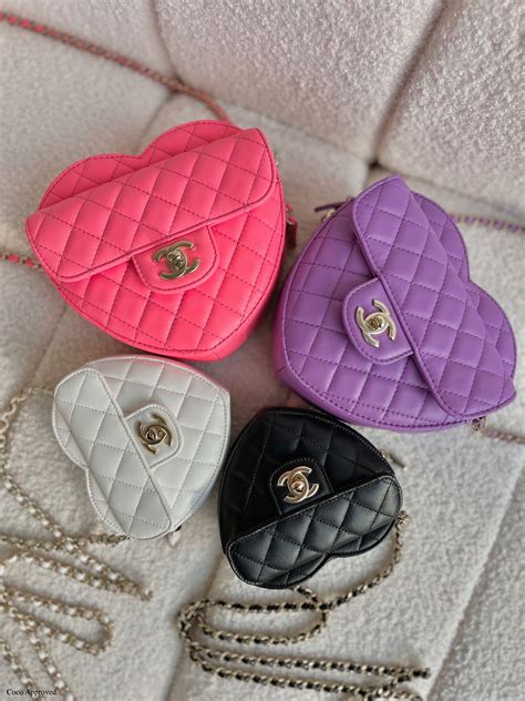 barbie chanel bag heart price